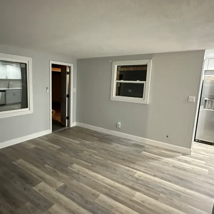 Renovated entrance after reparation