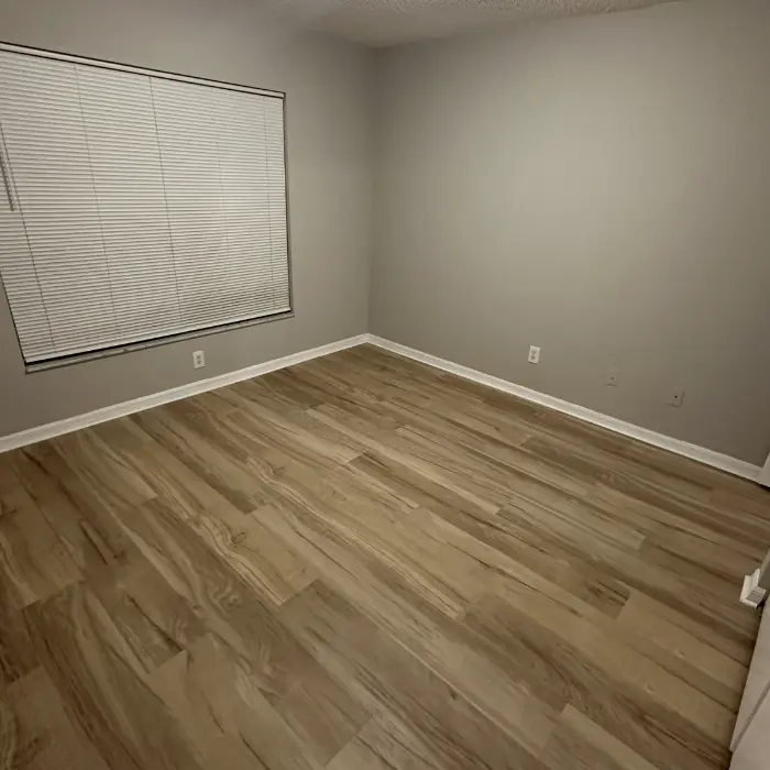 Renovated room after reparation