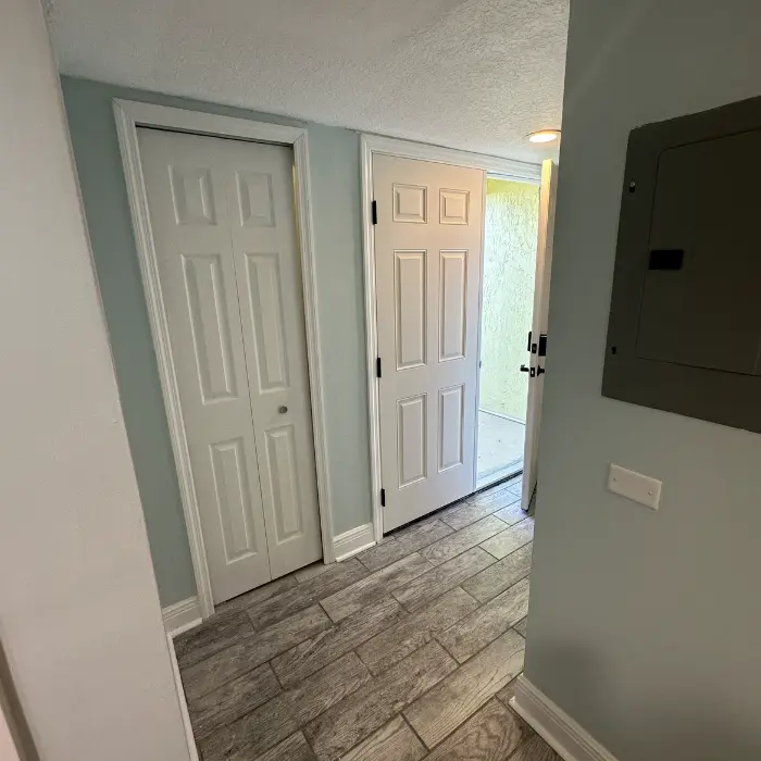 Renovated storage after reparation